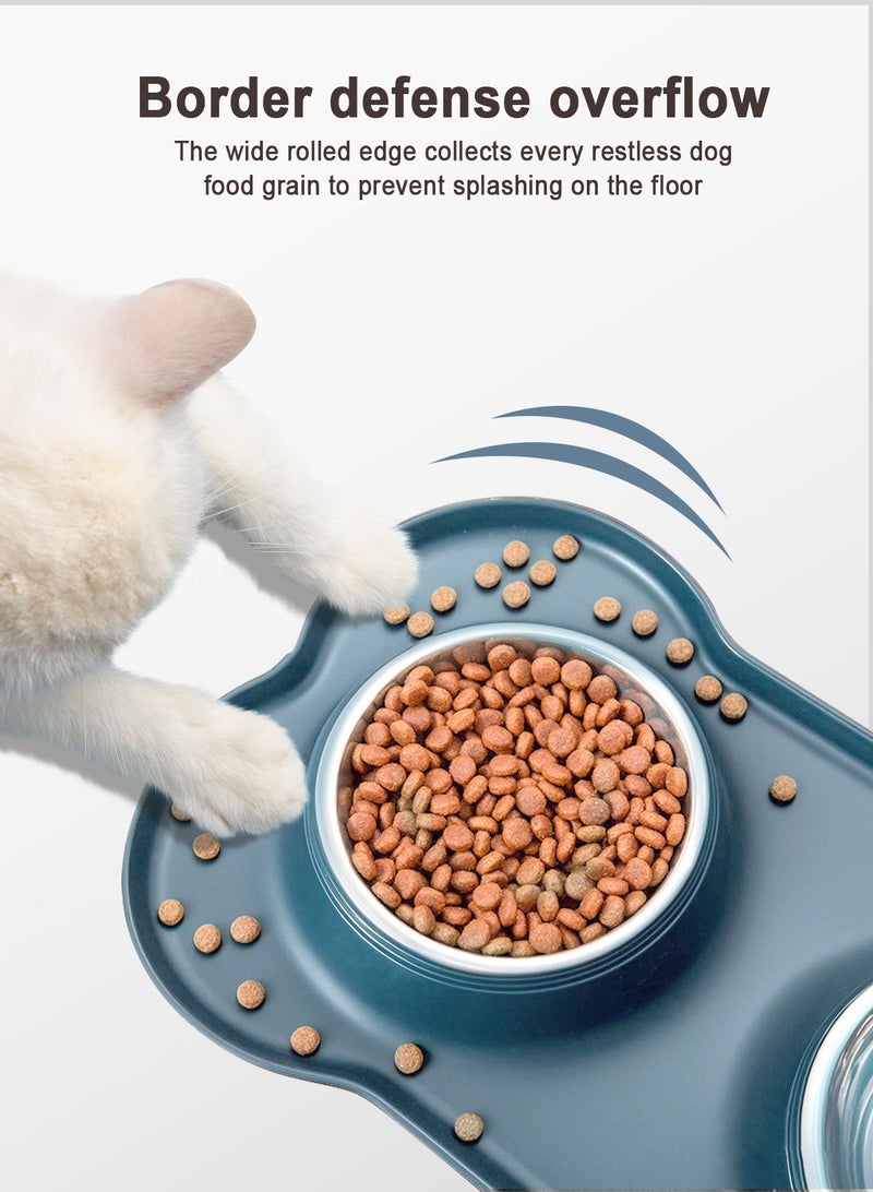 URbazaar Stainless Steel Pet Bowl, Non Slip Cat Bowl, Elevated Dog bowl, Cat Food Bowl, Cat Bowl Food and Water, Cats Accessories, Pet Bowl, Cat Plate, Dog Food Bowl, Dog accessories - Image 4