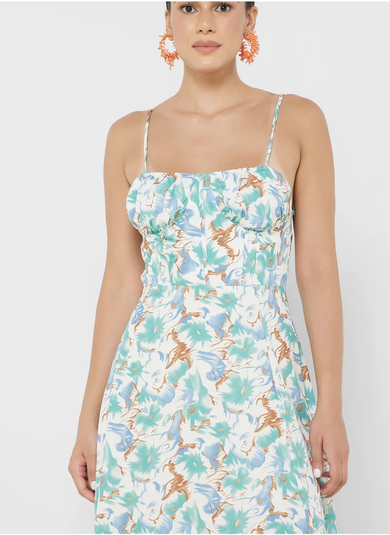 ELLA Floral Printed Dress