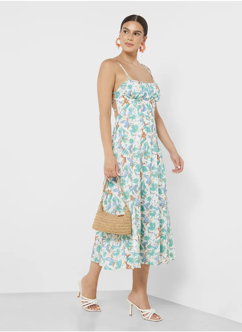 ELLA Floral Printed Dress