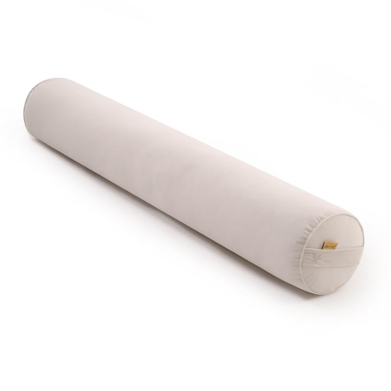 Ailuteie Body Pillow for Adults - Long Bolster Pillow for Bed, Round Cuddle Pillow, Full Support for Side Sleepers,47.24 x 7.87 Inches,Misty White - Image 1