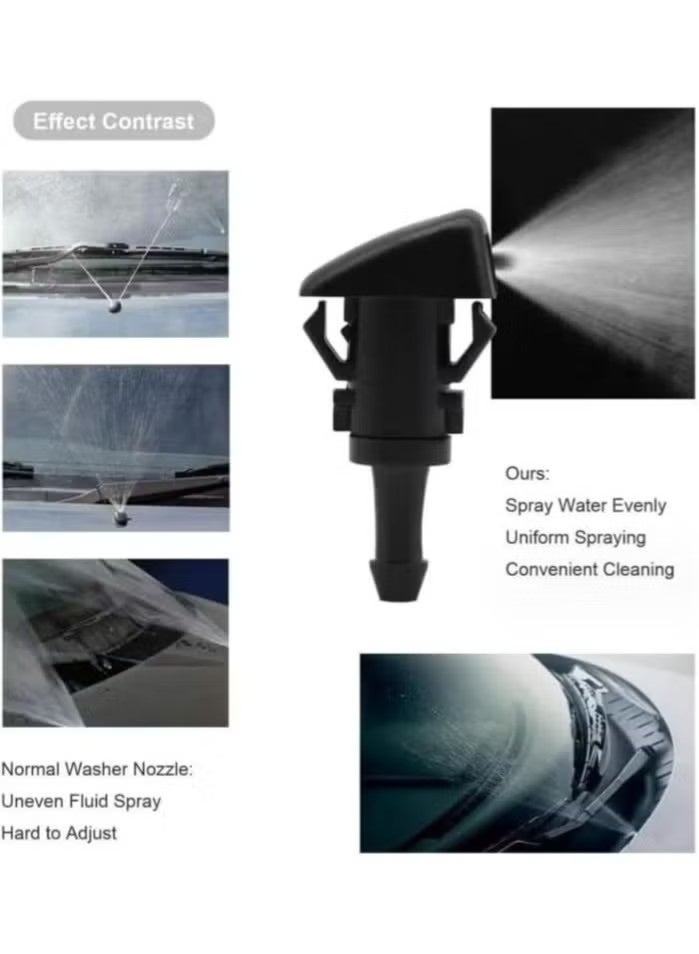 4 Pack Windshield Washer Hose Kit, 2 M Windshield Washer Hose With 6 PCS Hose Connectors, Washer Spray Jet Kit fit for Chrysler, Dodge, for OEM 4805742AB, 5116079AA - Image 3