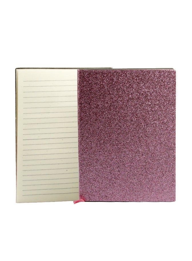 نوت بوك باستيك بغلاف كرتوني مقوي PU ومكان لتثبيت القلم A5