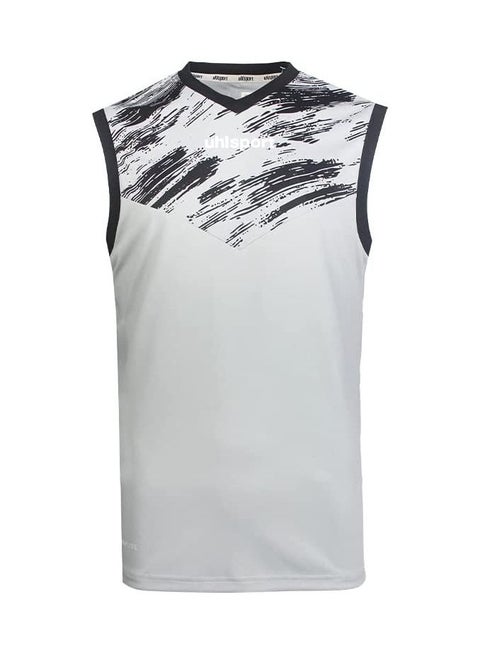 uhlsport Men’s Top Tank, For running fitness And gym Smart Breathe LITE Quick-Drying Fabric V-Neck Sleeveless Freedom of Movement And flexibility