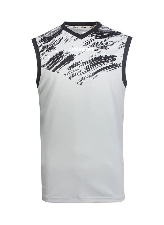 UHLSPORT uhlsport Men’s Top Tank, For running fitness And gym Smart Breathe LITE Quick-Drying Fabric V-Neck Sleeveless Freedom of Movement And flexibility  - Image 1