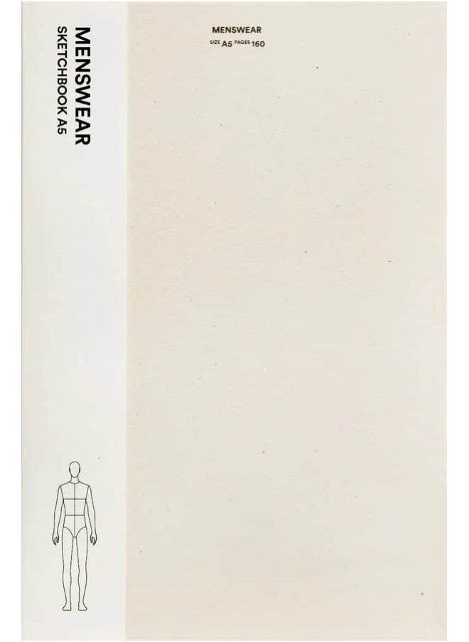 Fashionary Menswear Sketchbook A5  - Image 1