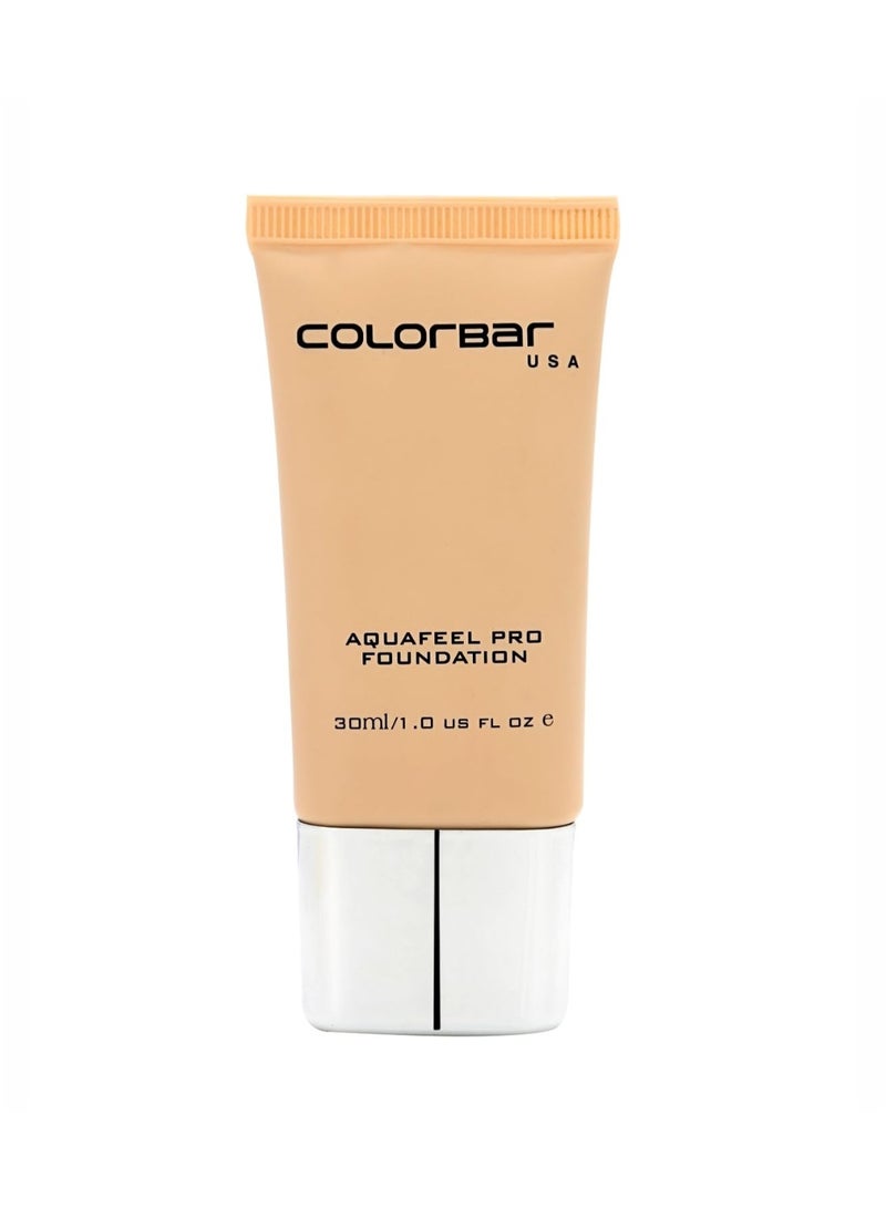 Colorbar Aqua Feel Liquid Foundation, Pearl Castle, 30ml Natural Finish | Medium-High coverage | Long-lasting and water-resistant | Evens skin tone - Image 1