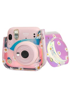 KASTWAVE Camera Case Compatible For Fujifilm Instax Mini 11, Mini 8, Mini 8+, Mini 9 Camera Bag PVC Protective Cover, with Adjustable Shoulder Strap  - Image 2