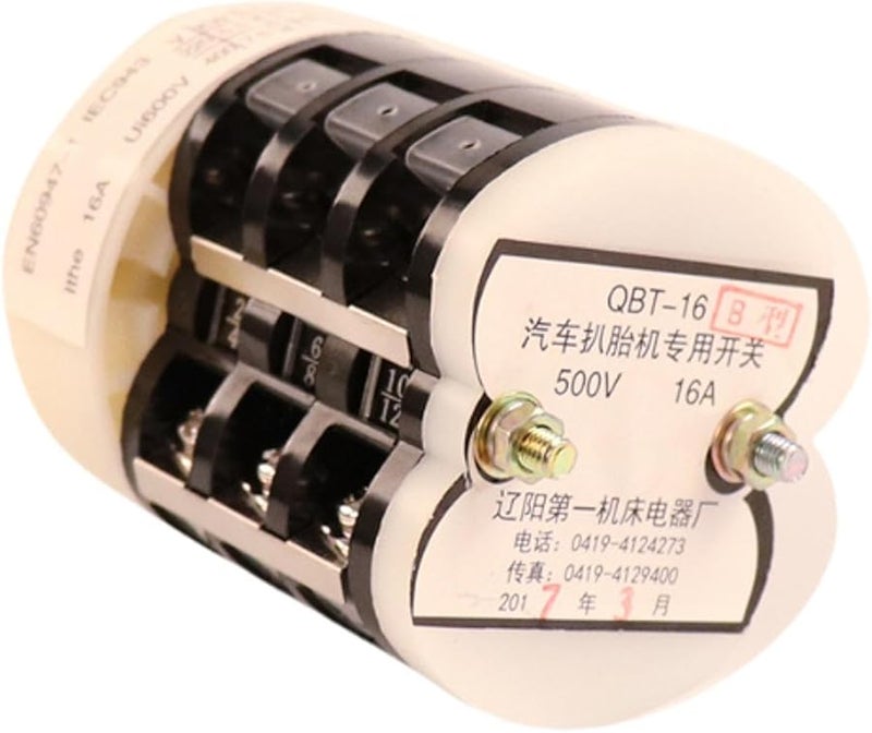 16A Forward Reverse Switch Replacement For Professional Car Tire Changer Machine - Image 4