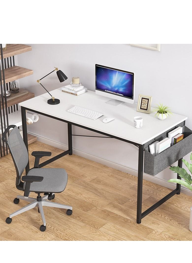 Modern And Simple Computer Desk Labtop Table 100cm Home Office Workstation Writing Study Desk With Storage Bag