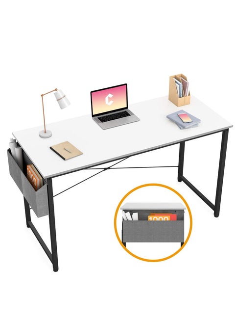 Modern And Simple Computer Desk Labtop Table 100cm Home Office Workstation Writing Study Desk With Storage Bag