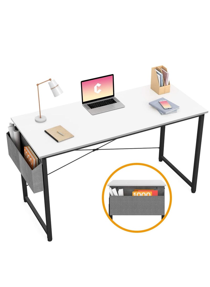 Modern And Simple Computer Desk Labtop Table 100cm Home Office Workstation Writing Study Desk With Storage Bag