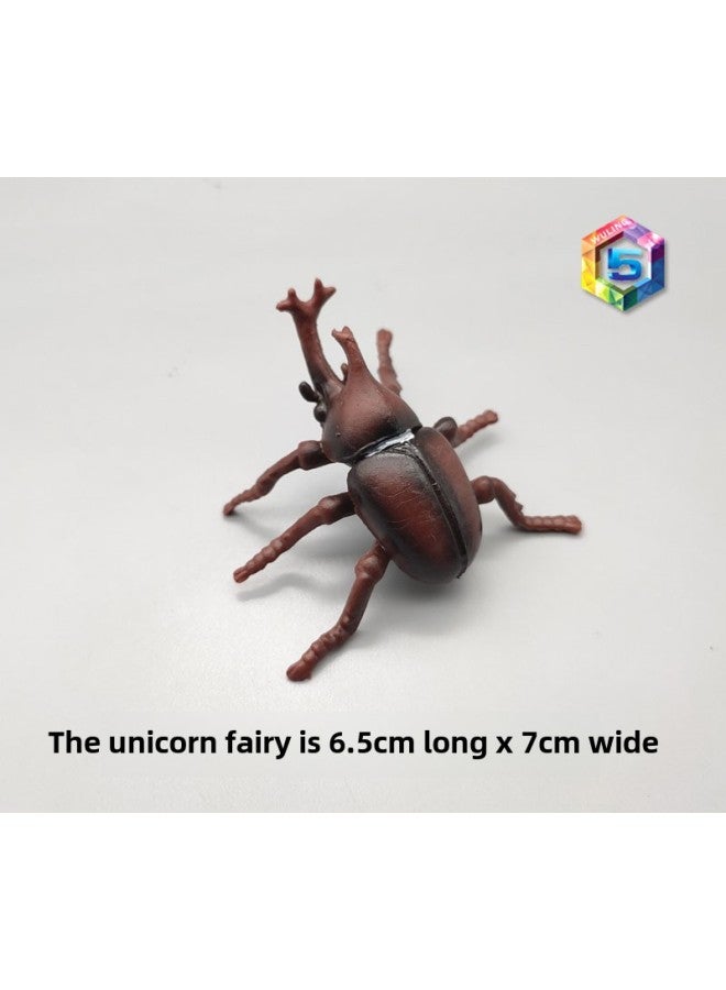 Simulation Animal Insect Model Cognitive Toy Spider Butterfly Bee Cockroach Caterpillar And Other Animal Model Toy-Color:657 Unicorn Fairy  - Image 1