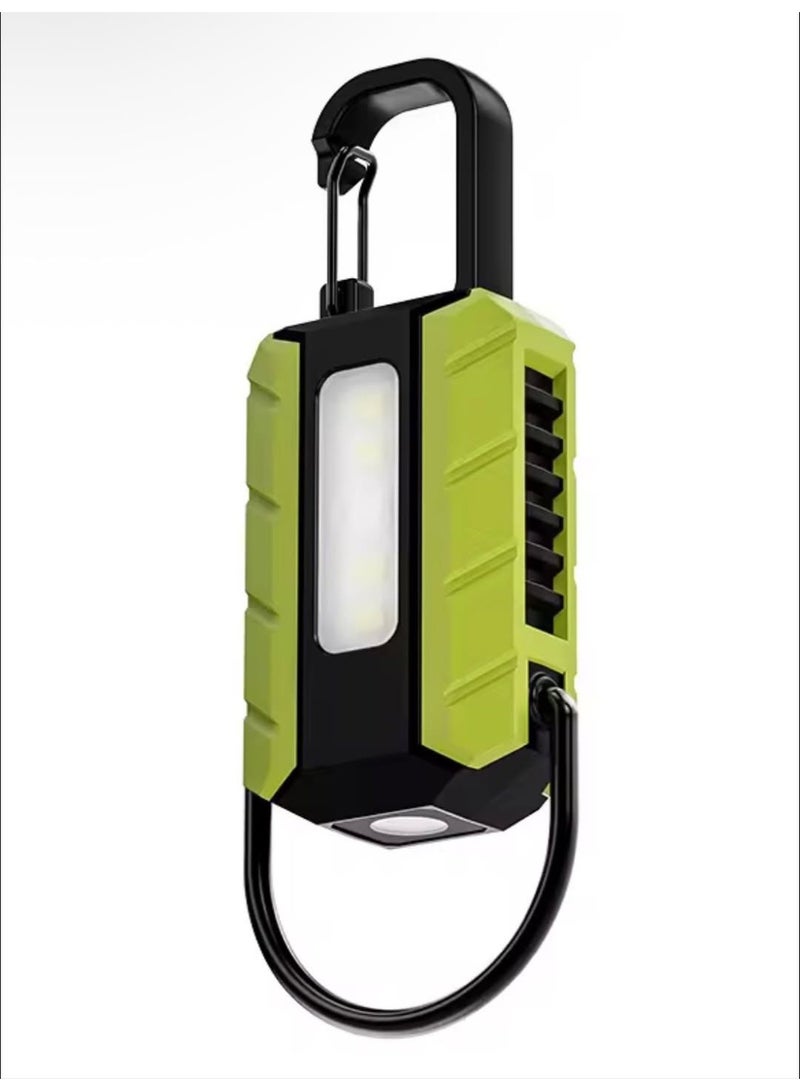 BlueFire Mini Keychain Flashlight 100 Lumens – 6 Light Modes – Type-C Rechargeable LED Torch with White, Red & Strobe Light – Compact 32g ABS Body – 3030 & 2835 LEDs – Pocket-Sized EDC Light for Outdoor, Emergency, Camping, and Keychain Use - Image 1