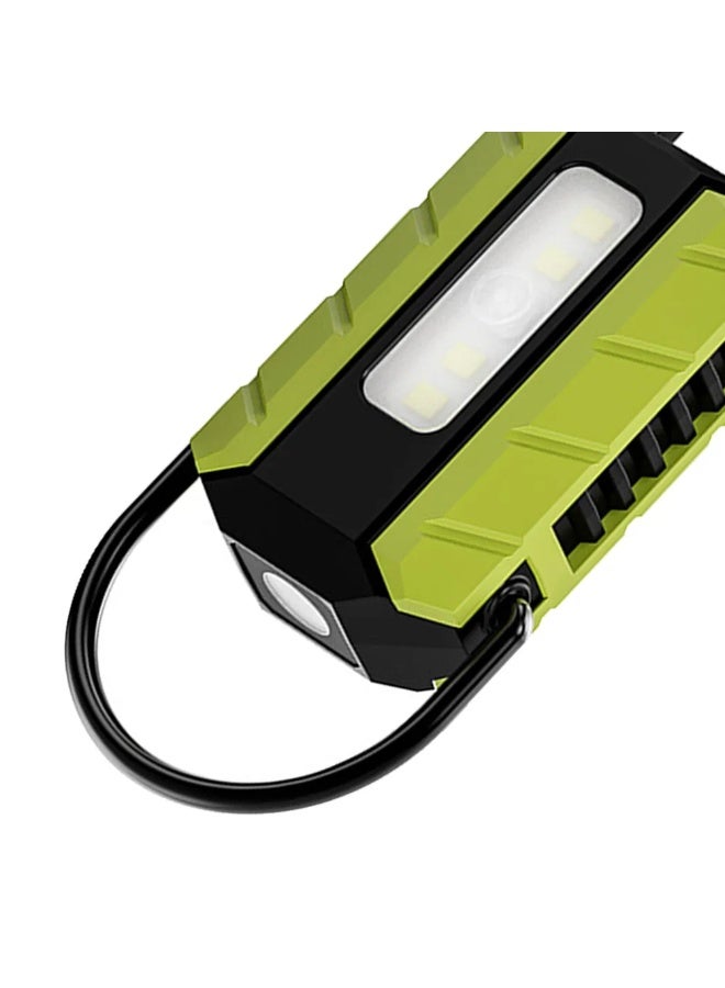 BlueFire Mini Keychain Flashlight 100 Lumens – 6 Light Modes – Type-C Rechargeable LED Torch with White, Red & Strobe Light – Compact 32g ABS Body – 3030 & 2835 LEDs – Pocket-Sized EDC Light for Outdoor, Emergency, Camping, and Keychain Use - Image 4