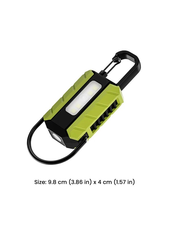 BlueFire Mini Keychain Flashlight 100 Lumens – 6 Light Modes – Type-C Rechargeable LED Torch with White, Red & Strobe Light – Compact 32g ABS Body – 3030 & 2835 LEDs – Pocket-Sized EDC Light for Outdoor, Emergency, Camping, and Keychain Use - Image 5