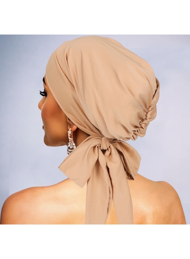Inner Hijab Cap 3PCS Adjustable Muslim Women's Underscarf - Image 3