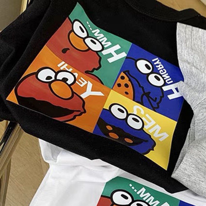 Pure Cotton Kidsren'S Short-Sleeved T-Shirt Summer Cute Baby Cartoon Casual Tops For Small And Medium-Sized Kidsren For Boys And Girls - Image 1