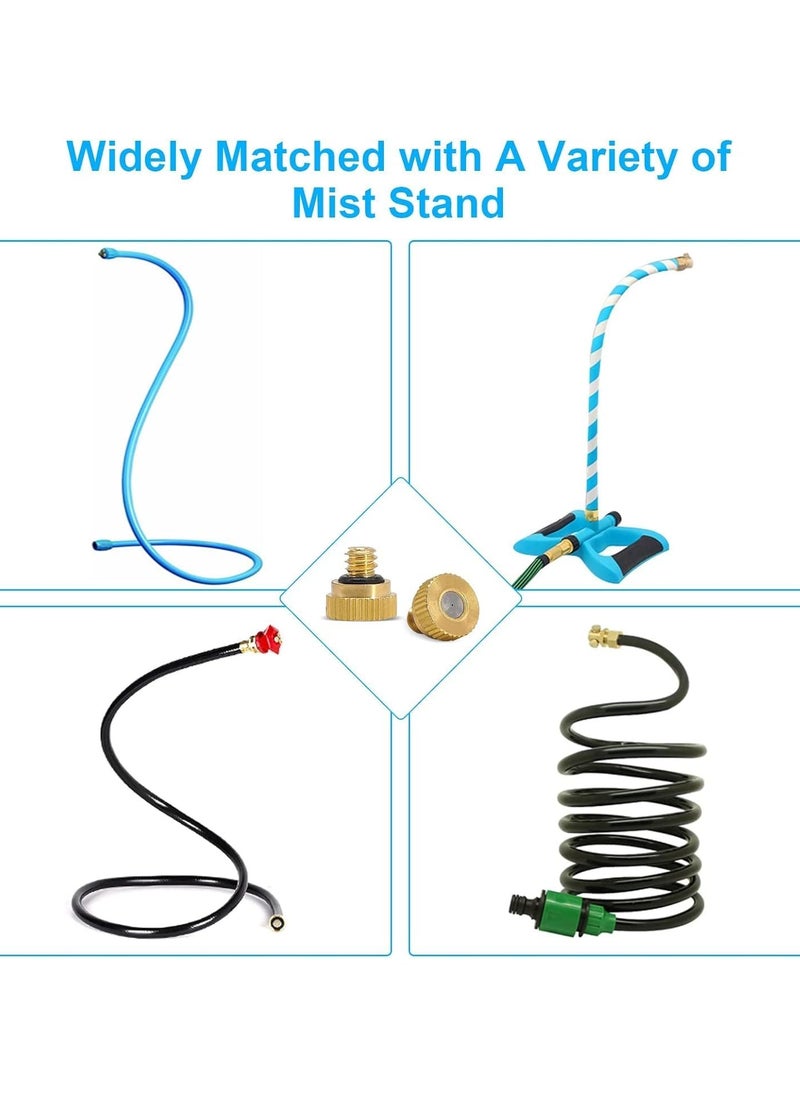 Mister Nozzles for Outside Patio Misting, Brass Nozzle for Misters Outdoor Cooling System, Mist Replacement Head Garden Hose Parts Accessories (0.4 MM 20Pcs) - pzsku/Z88B4A305A072C969EC3AZ/45/_/1718846250/d147d541-be42-418e-8a4b-42e0e89985d4