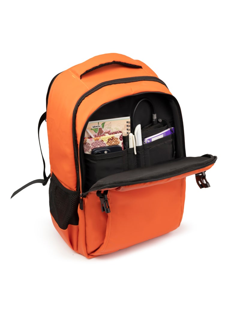 لوبو بيانكو شنطة ظهر آي سكول - برتقالي - Image 5