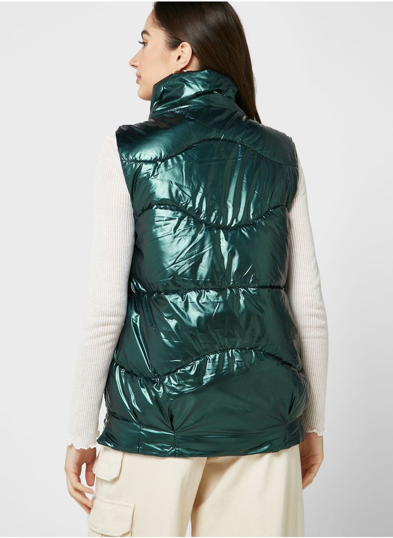 Ginger Padded Vest Jacket  - Image 2