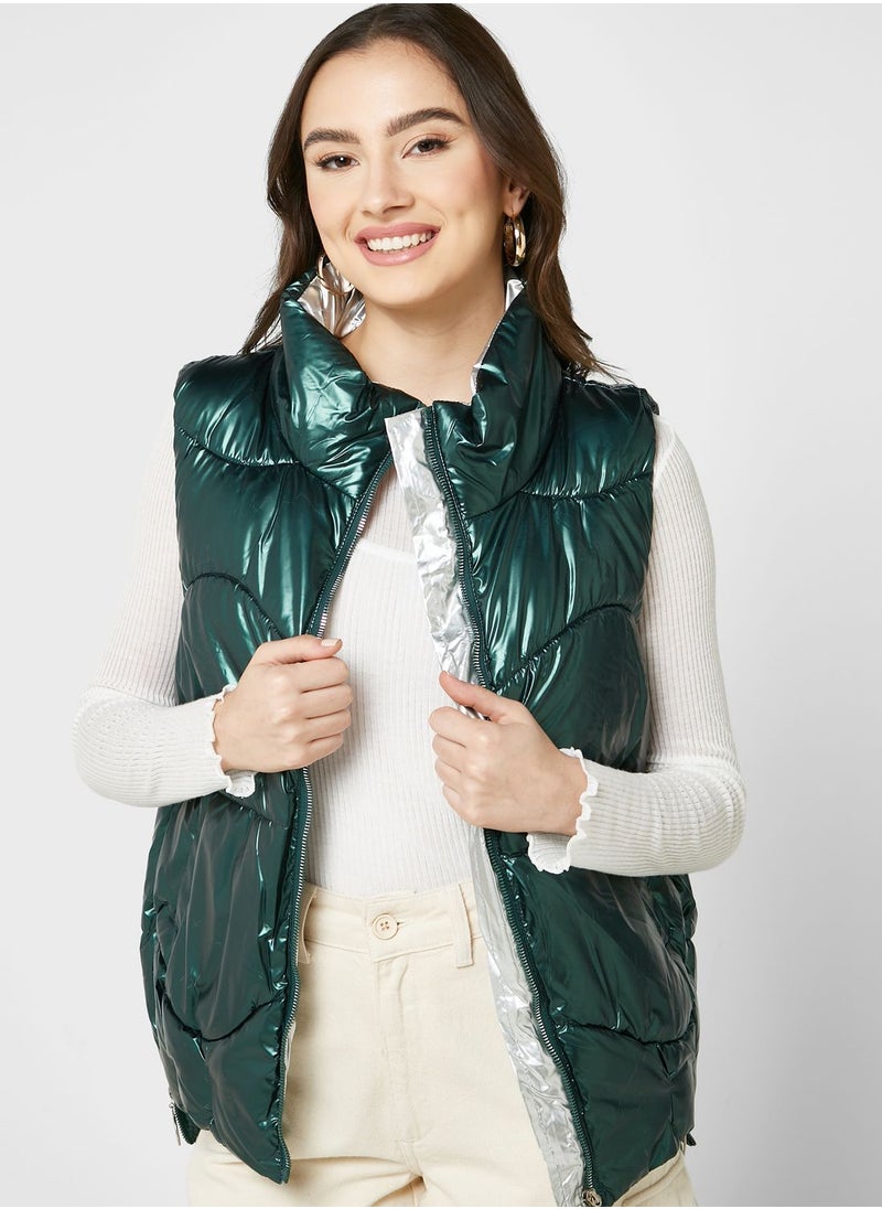 Ginger Padded Vest Jacket  - Image 1