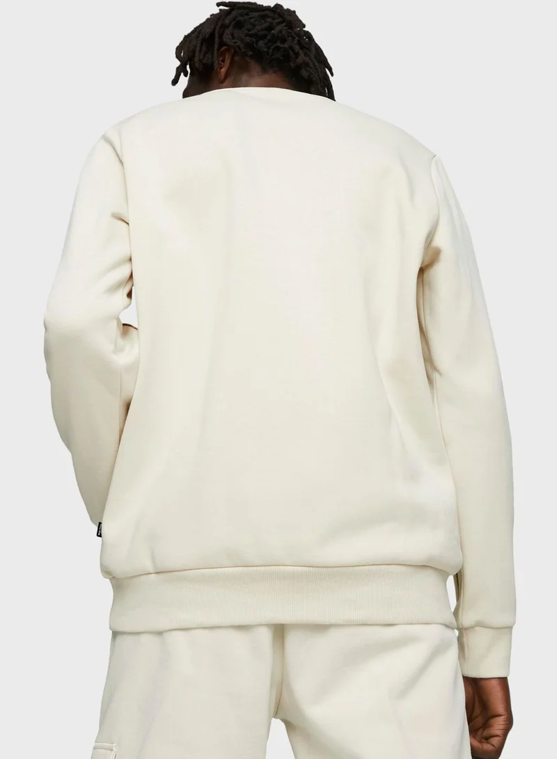 PUMA Minimal Gold Fleece Sweatshirt