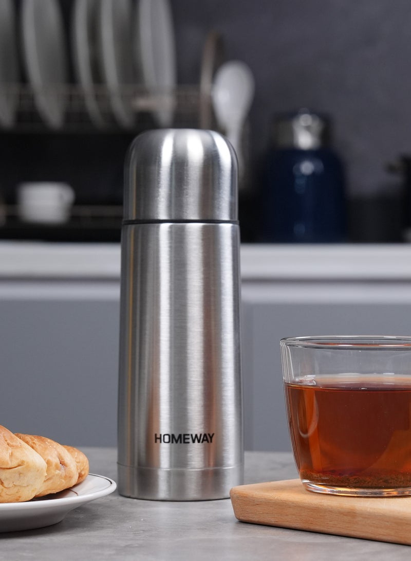 Homeway 500ML Stainless Steel Vacuum Flask – Insulated Thermos for Hot & Cold Drinks - Image 1
