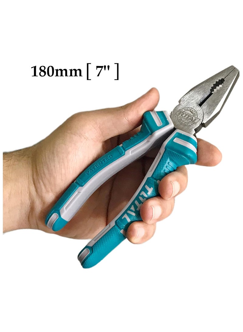 TOTAL Combination Plier 7 Inch 180 MM - Image 4