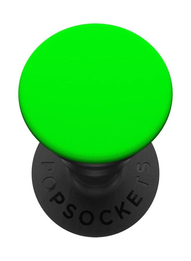 PopSockets Phone Grip with Expanding Kickstand - Neon Green PopSockets Adhesive PopGrip - Image 1