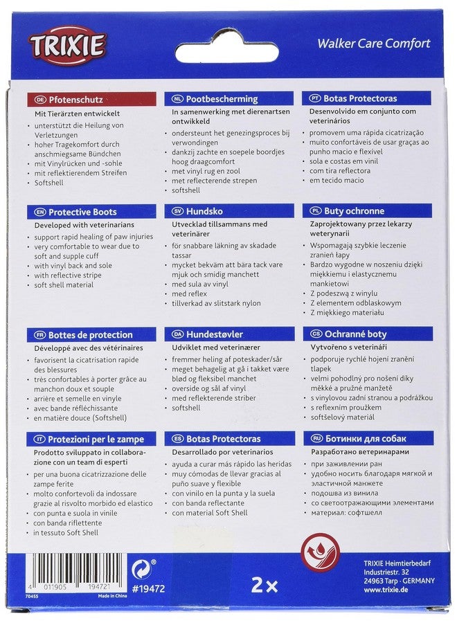 تريكسي حذاء حماية مريح من Walker Care، قطعتان، مقاس M - Image 5