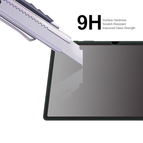 Supershieldz (2 Pack) Designed for Samsung Galaxy Tab S10 Lite / S10 FE / S9 FE (10.9 inch) / Tab S9 (11 inch) Screen Protector, (Tempered Glass) Anti Scratch, Bubble Free - Image 4