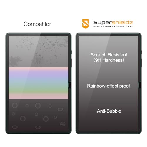 Supershieldz (2 Pack) Designed for Samsung Galaxy Tab S10 Lite / S10 FE / S9 FE (10.9 inch) / Tab S9 (11 inch) Screen Protector, (Tempered Glass) Anti Scratch, Bubble Free - Image 2