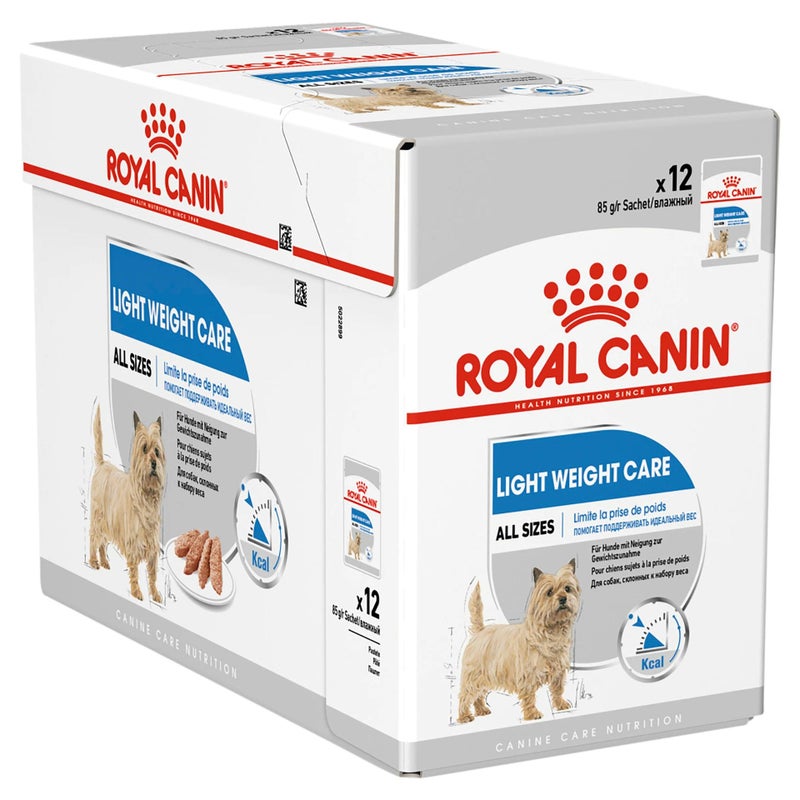 Royal Canin Light Weight Care Wet Dog Food Loaf, 12x85g - Image 1