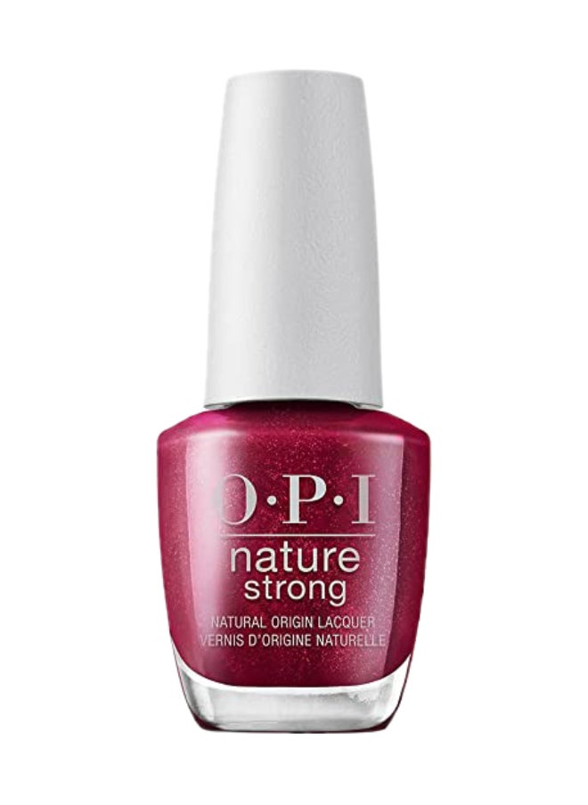 OPI Nature Strong Nail Lacquer - Raisin Your Voice, Red, 15Ml  - Image 1