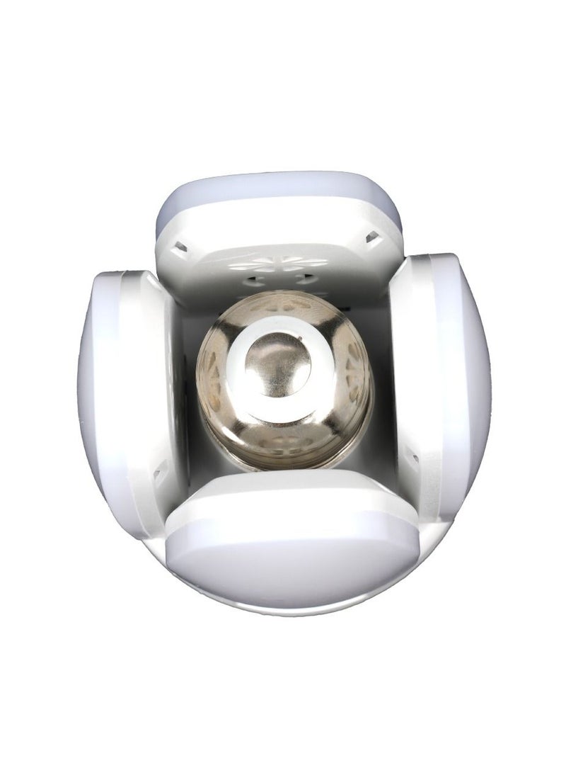 AFRA AFRA 4-leaf Foldable LED Bulb, 30W, 220-240V, Indoor & Outdoor Use, Connection Base E27, Cool White Colour (6000-6500K), Flame-Retardant, AF-20LLED, With 2 Year Warranty  - Image 5