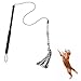 Pragmatist Outdoor Flirt Pole for Dog Detachable Dog Flirt Pole Heavy Duty Sturdy Pet Toys for Outdoor Exercise Training Durable Teaser Wand Interactive Toy for Small Medium Large Dogs Black - Image 3