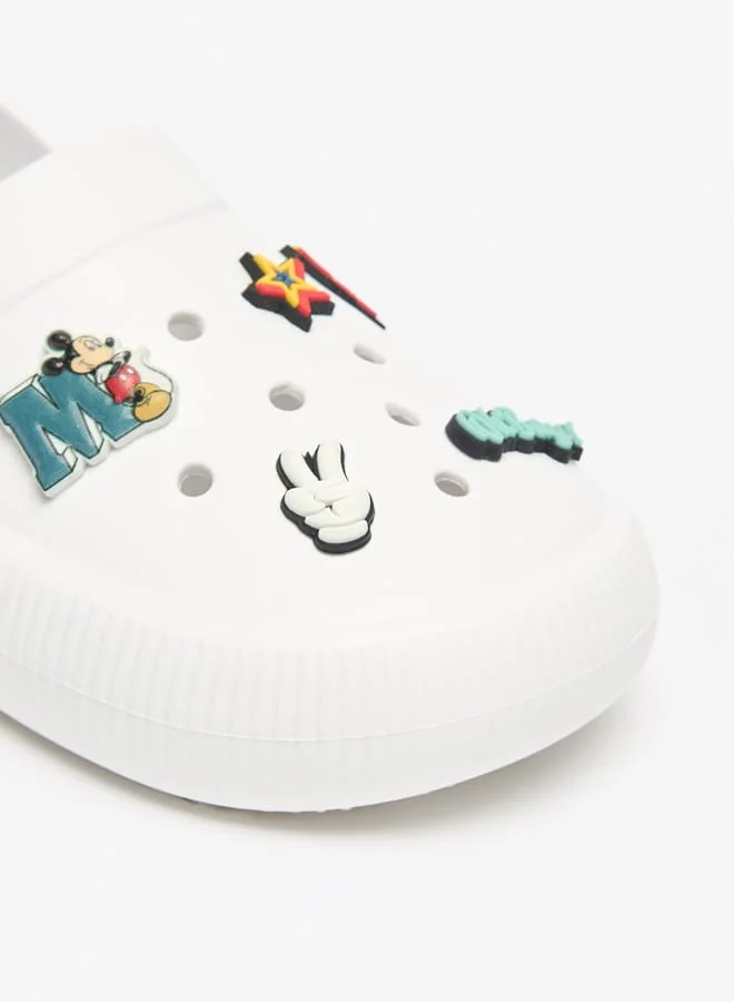 Disney Mickey Mouse Accent Slip-On Clogs