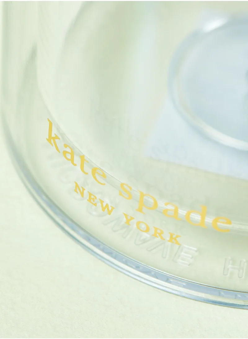 Kate Spade Monogram Tumbler With Straw - H
