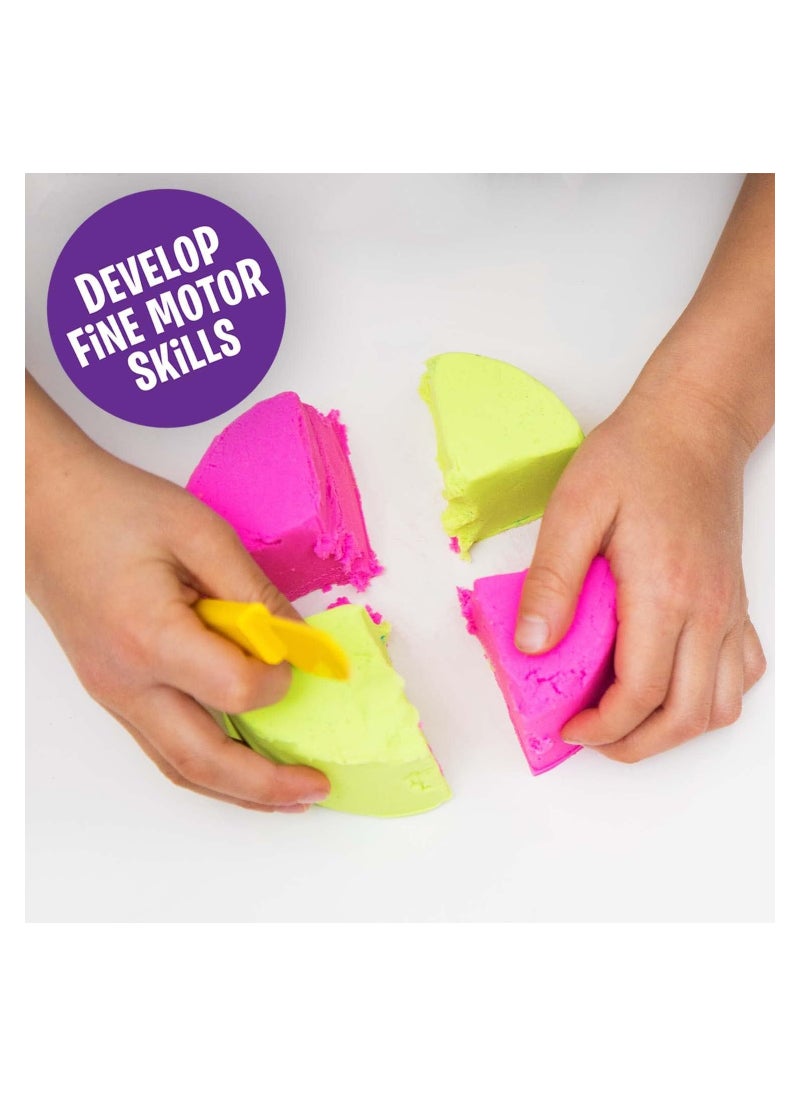 Learning Resources - Playfoam Sand Jumbo Set of 8 Play Sand Set, 8 Assorted Colours for Kneading, Shaping, for Preschoolers, Toddlers, Classrooms, Gifts for Children, Boys, Girls, Ages 3, 4, 5+ - Image 1