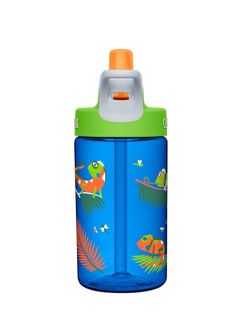 CamelBak Eddy Kids Water Bottle - 400 ml, Iguanas - Image 2