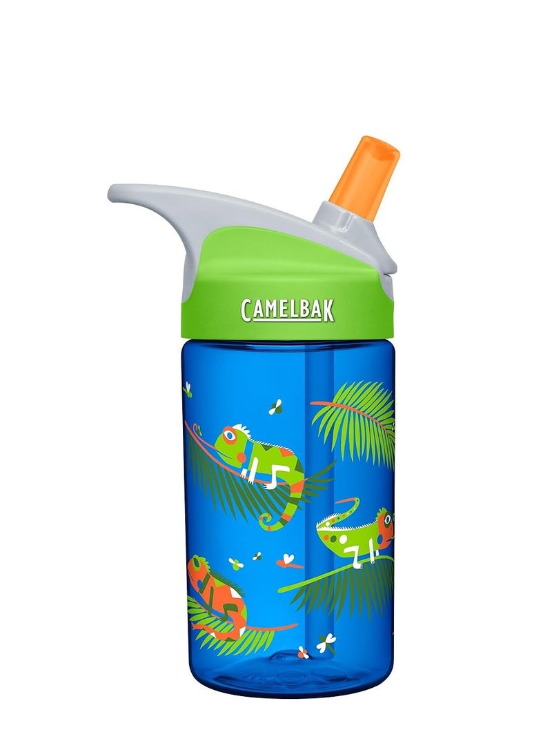 CamelBak Eddy Kids Water Bottle - 400 ml, Iguanas - Image 3