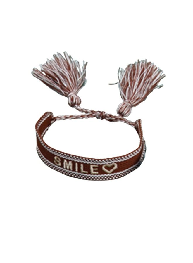 5esha Smile Words Bracelet
