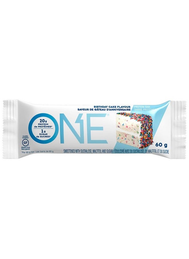 One Protein Bars Birthday Cake Gluten Free Protein Bars With 20G Protein And Only 1G Sugar Guiltfree Snacking For High Protein Diets 2.12 Oz 12 Count  - Image 5