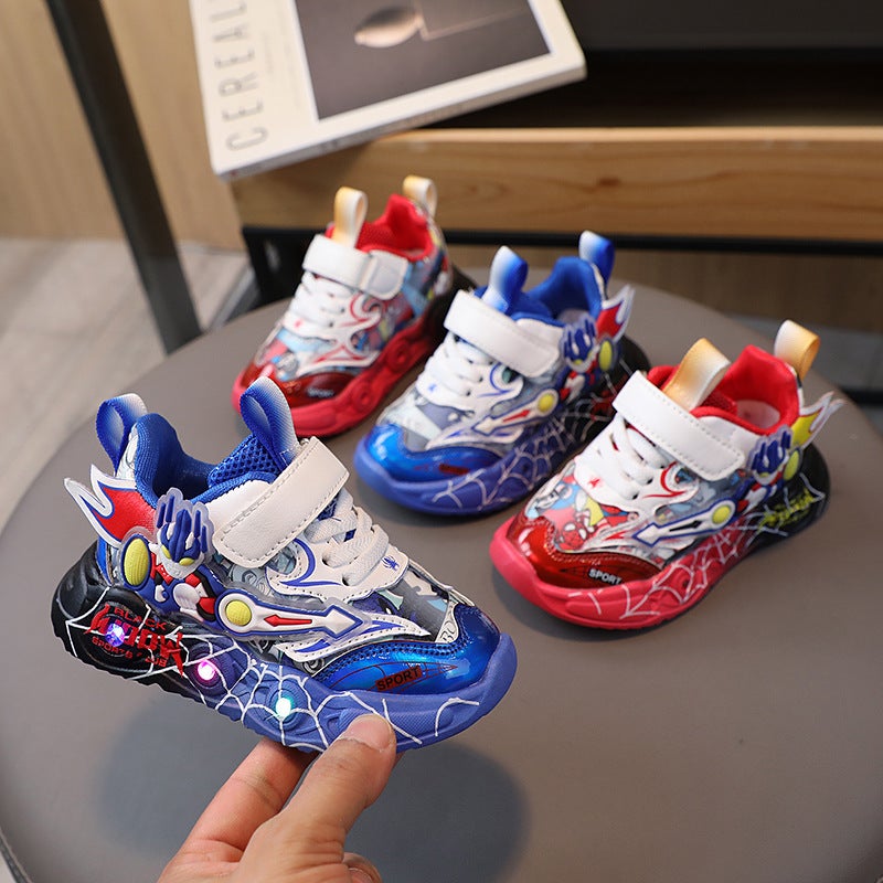 Mesh Sneakers Lightweight Flexible Sole Walking Shoes For Kids Indoor And Outdoor Activities - Image 2
