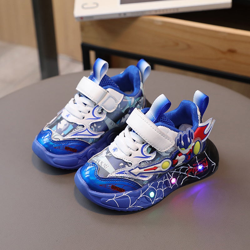 Mesh Sneakers Lightweight Flexible Sole Walking Shoes For Kids Indoor And Outdoor Activities - Image 4
