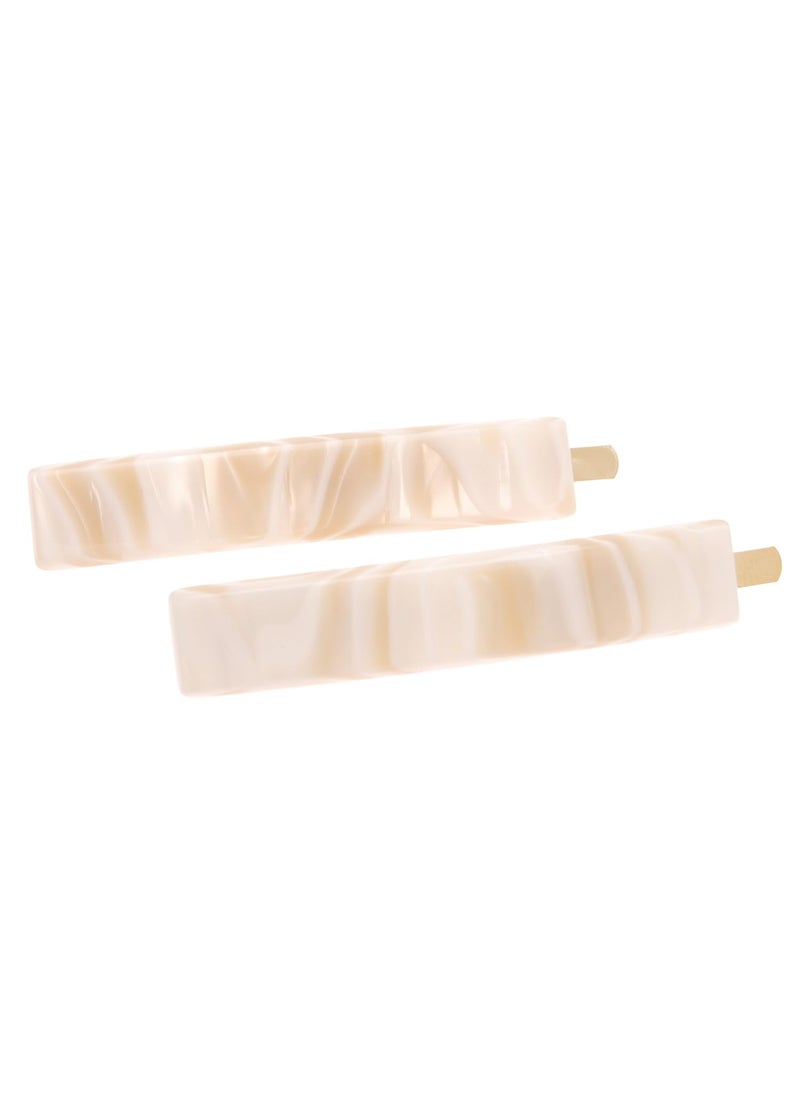 France Luxe France Luxe Mod Bobby Pin Pair  Alba 