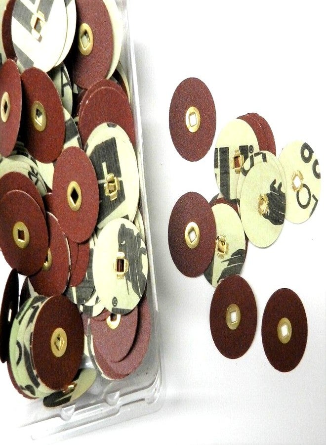 JTS E.C. Moore's Adalox 7/8" Sanding Disc Snap on Center one Pack of Each Fine - Medium - Coarse 200 Each - Image 4
