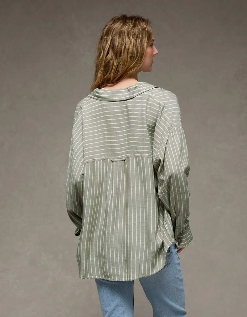American Eagle AE Go Big Oversized Shirt