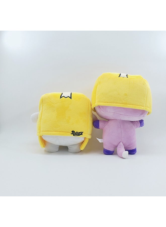 Generic - Lankybox Paper Box Villain Transformation Cat Carton Head Cover Can Plush Toy Doll-Specifications:Ordinary Packaging-Color:20cm Box - Image 1
