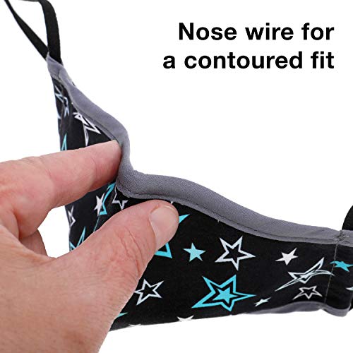 Little Chicks Adjustable Children's 3-Layer Face Mask, Reusable, Child Age 3-7 Year Old, 2 Count - Image 5